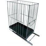 MSV výsuvný vestavný odpadkový koš chromovaná ocel, 19 l – Hledejceny.cz