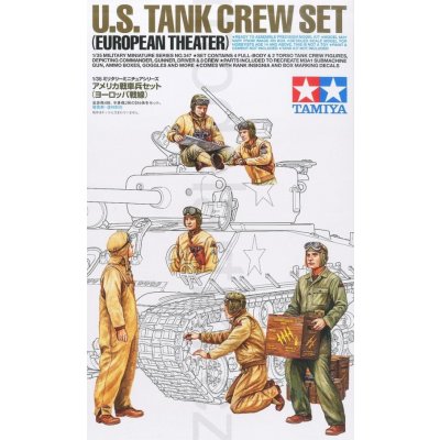 Tamiya U.S. Tank Crew Set （European Theater 1:35 – Sleviste.cz