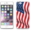 Pouzdro a kryt na mobilní telefon Apple Pouzdro mmCase Gelové iPhone 6/6S Plus - USA vlajka