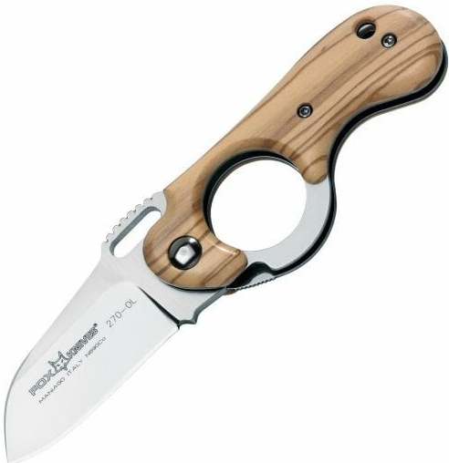 FOX Knives Elite Olive, N690Co Blade, Olive Wood Handle 270 OL