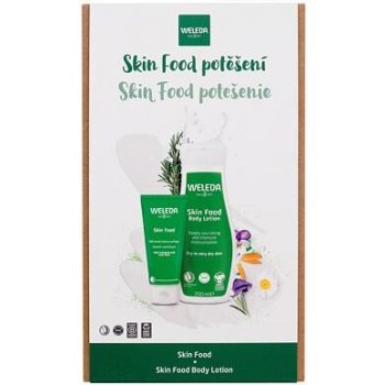 Weleda Skin Food potěšení tělový krém 200 ml + univerzální výživný krém 30 ml dárková sada