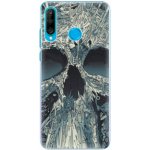 Pouzdro iSaprio - Abstract Skull - Huawei P30 Lite – Zboží Mobilmania