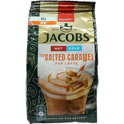 Jacobs Hot&Cold Salted Caramel instantní káva 340 g – Zboží Dáma