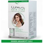 Clinical Hair Care 3měsíční kúra 90 tobolek + arganový olej 20 ml – Hledejceny.cz
