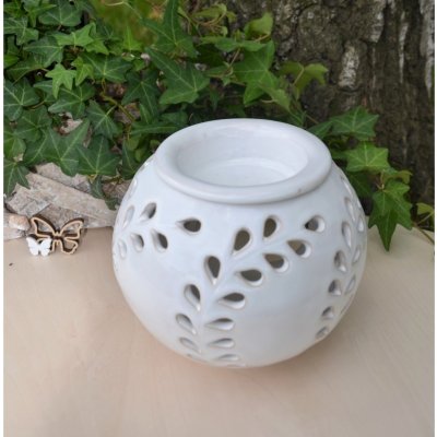 Nebe doma aroma lampa s větvičkou 15 cm Motiv Bílá – Hledejceny.cz