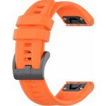 PROTEMIO SILICONE Řemínek pro Garmin Fenix 7S Solar oranžový 51063 – Zbozi.Blesk.cz