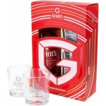 Grant´s Triple Wood 40% 0,7 l (dárkové balení 2 sklenice) – Zboží Dáma