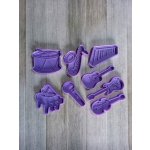 Sada Vykrajovátek - Hudební nástroje Velikost: 8-10 cm – Hledejceny.cz
