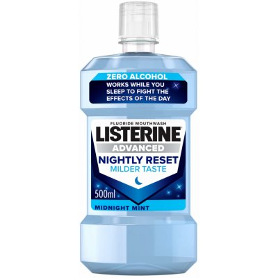 Listerine Advanced Nightly Reset 500 ml – Zboží Mobilmania