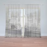 Sablio Záclony Zedník na traverze: 2ks 150x250cm – Hledejceny.cz
