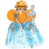 Dětský karnevalový kostým Wiky Set princezna Světle modrá