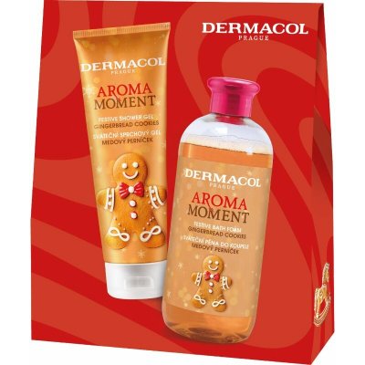 Dermacol Aroma Moment Gingerbread Cookies pěna do koupele 500 ml + sprchový gel 250 ml – Zboží Dáma