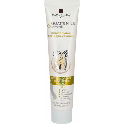 Belle Jardin Goat´s Milk Změkčující krém na nohy s kozím mlékem a lanolinem 125 ml