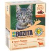 Ostatní krmivo pro kočky Bozita Cat Fresh Menu kousky v omáčce s jehněčím 370 g