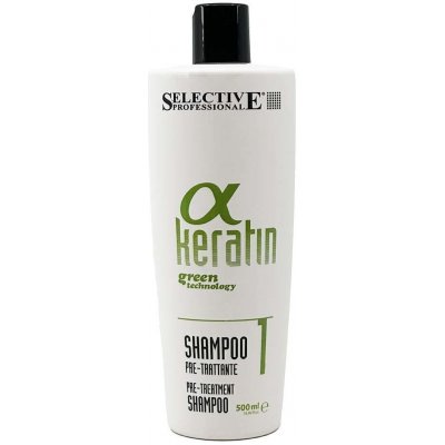 Selective Alpha 1 Keratin Pre-Treatment Shampoo 500 ml – Zboží Mobilmania