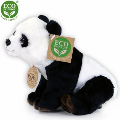 Eco-Friendly Medvídek Panda ležící 18 cm – Zboží Mobilmania