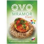 OVO gelové barvy na vajíčka efekt mramor 5 barev + rukavice 5 × 5 ml – Zboží Mobilmania