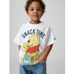 Baby oversize tričko Gap & Medvídek Pú Bílá – Hledejceny.cz