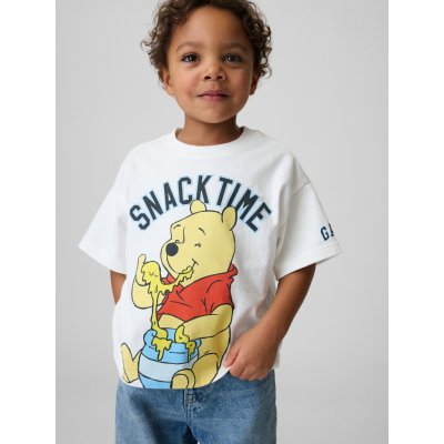 Baby oversize tričko Gap & Medvídek Pú Bílá – Hledejceny.cz