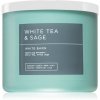 Svíčka Bath & Body Works White Tea & Sage 411 g