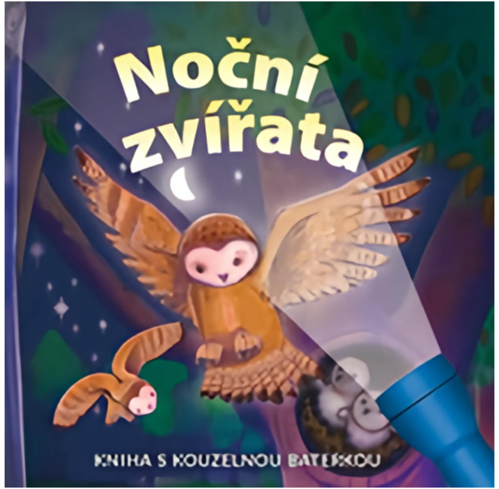 Noční zvířata - Kniha s kouzelnou baterkou - Elizabeth Golding