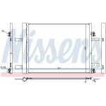 Chladič klimatizace NISSENS 940480 | Zboží Auto