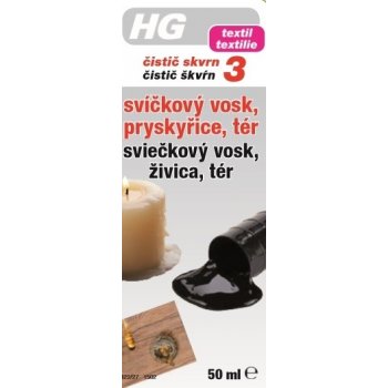 HG čistič skvrn č. 3 50 ml