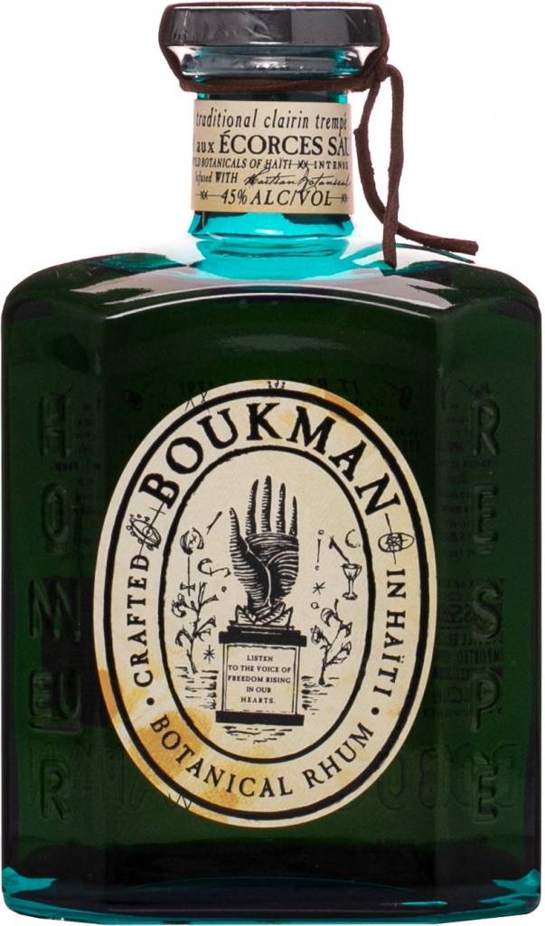 Boukman Botanical Rhum 45% 0,7 l (holá láhev)