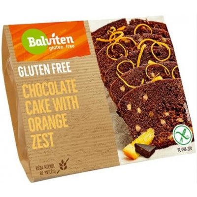 Balviten Bábovka čokoládová s pomerančovou kůrou bez lepku 220 g – Zboží Dáma