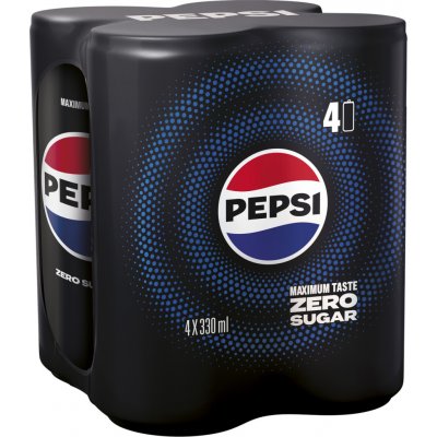 Pepsi Zero Sugar plech 24 x 330 ml – Zboží Dáma