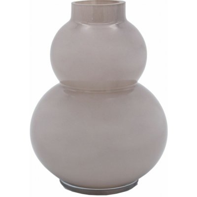 Sandra Rich Skleněná váza Bubble, ø 14 × 18 cm, šedá 19053-18-12 – Hledejceny.cz