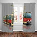 IMPAR Závěsy Tramvaj KT4 (Rozměr : 140x250, Materiál: Blackout) – Hledejceny.cz