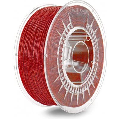 Devil Design PLA 1,75 mm 1 kg – Galaxy Red – Zboží Živě