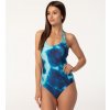 Aloha From Deer Tie Dye Open Back SSOB AFD852 Blue