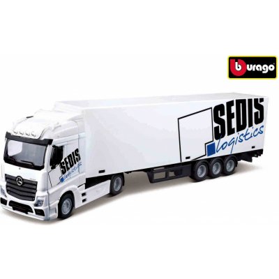 Bburago MB Actros SEDIS Logistics with Forklift and accesories 1:43