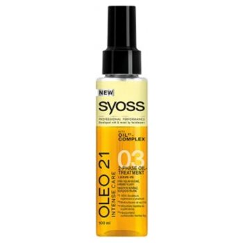 Syoss Oleo 21 dvoufázová olejová regenerace Intense Care Pro Velmi Suché, Hrubé vlasy 100 ml