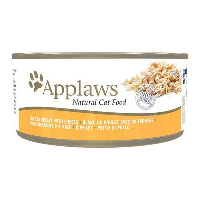 Applaws Cat Tin Chicken Breast with Cheese s kuřecím a sýrem 72 x 156 g