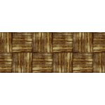 Sanem Plastik 1168 PVC ubrus Florista dřevo kostky hnědá 140x180 cm – Zboží Dáma