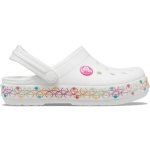 Crocs Crocband Stretch Necklace Kids Clog T dívčí nazouváky 20827094S Smetanové – Hledejceny.cz