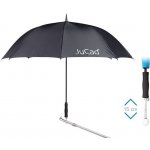 JuCad Telescopic Automatic Umbrella with Pin černá – Sleviste.cz