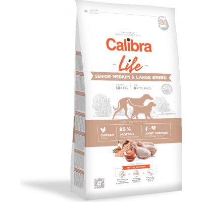 Calibra Dog Life Senior Medium & Large Breed Chicken 3 x 12 kg – Zboží Mobilmania