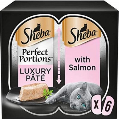Sheba Perfect Portions losos 3 x 75 g – Hledejceny.cz