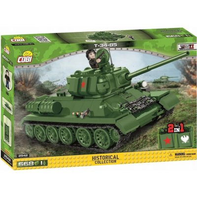 COBI 2542 World War II Ruský střední tank T-34-85