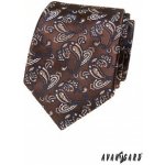 Avantgard kravata Lux 561-22267 hnědá – Zboží Dáma