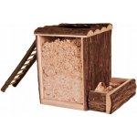 Natural Living domeček a hrací věž s žebříkem 25 x 24 x 20 cm – Zboží Mobilmania