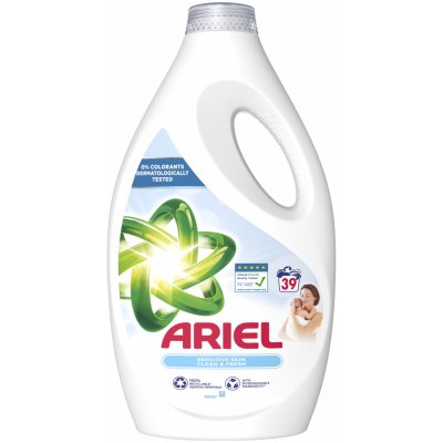 Ariel Sensitive Skin gel 1,95 l 39 PD – Zbozi.Blesk.cz