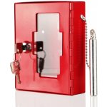 Požární krabička na klíče s kladívkem - V (kovová uzamykatelná), 120 x 150 x 40mm Požární krabička na klíče s kladívkem (kovová uzamykatelná), 20 x 150 x 40mm, Kód: 25259