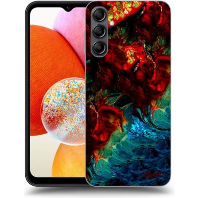 Pouzdro Picasee silikonové Samsung Galaxy A14 4G A145R - Universe čiré – Hledejceny.cz