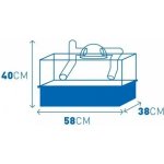 DUVO+ ALEX panorama klec pro křečky 58 x 38 x 40 cm – Zboží Dáma