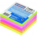 Donau Bloček samolepící 76x76mm 400 listů neon mix 1ks – Hledejceny.cz